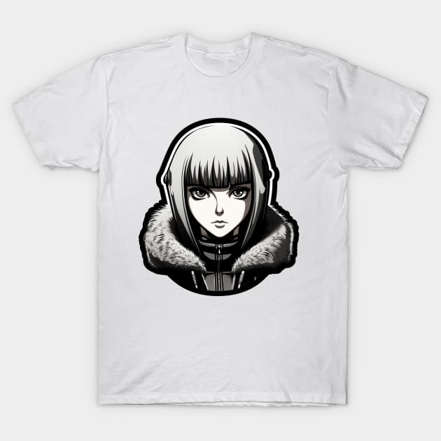 Anime Girl T-Shirt by Teravitha